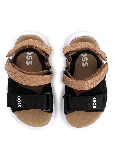 Sandali con stampa HUGO BOSS KIDS | J5215909B